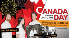 Canada Day at Swangard Stadium